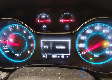 2016 Chevrolet Cruze Lt Auto из США, поврежденный, VIN 1G1BE5SM2G7324567